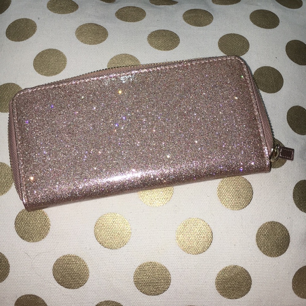 Rose gold wallet